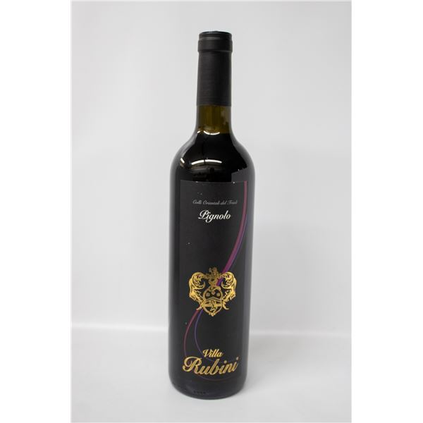 2008 VILLA RUBINI PIGNOLO 750ML 15%