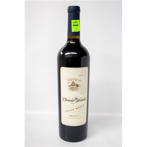 2010 CHATEAU STE MICHELLE MERLOT INDIAN WELLS