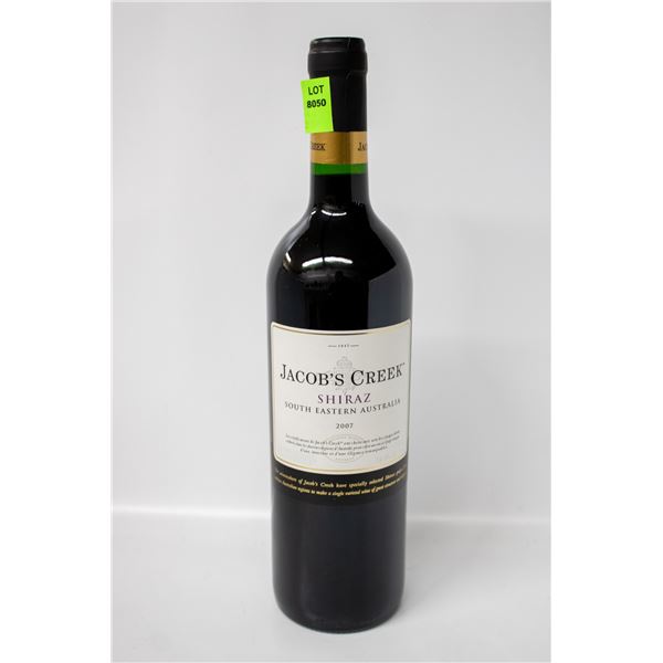 JACOB'S CREEK 2007 SHIRAZ 750ML 14%