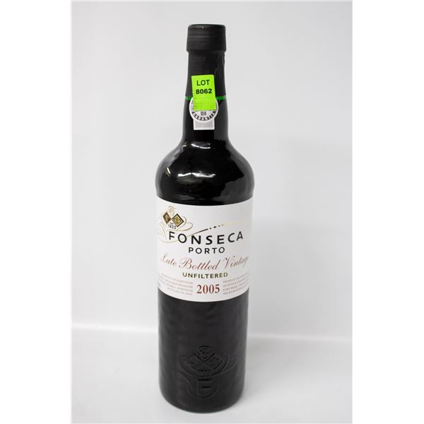 FONESA PORTO LATE BOTTLED VINTAGE UNFILTERED 2005