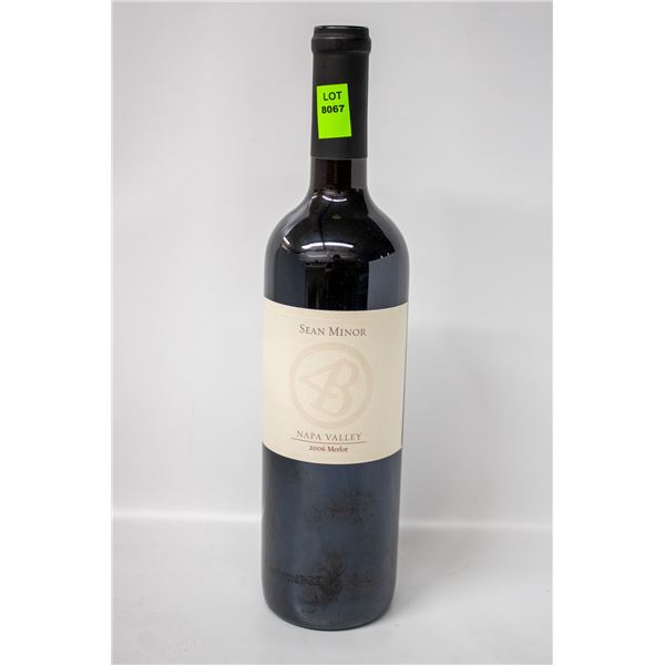 2006 SEAN MINOR NAPA VALLEY MERLOT 750ML 14.5%