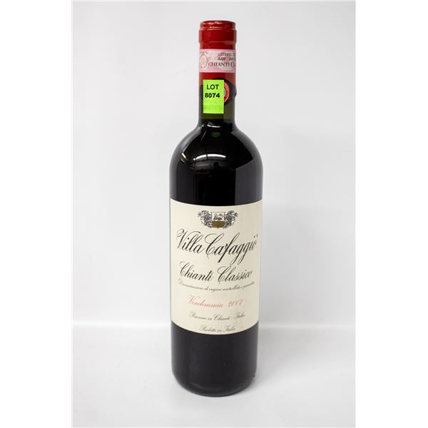 VILLA CAFAGGIO CHIANTI CLASSICO 2007 VENDEMMIA