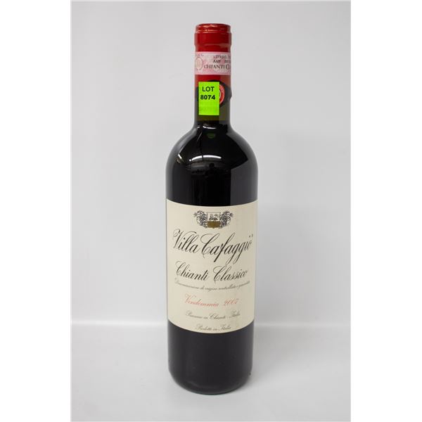 VILLA CAFAGGIO CHIANTI CLASSICO 2007 VENDEMMIA
