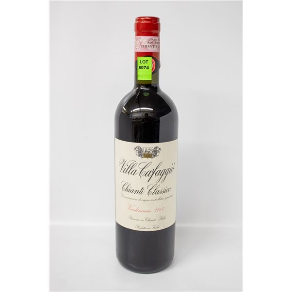 VILLA CAFAGGIO CHIANTI CLASSICO 2007 VENDEMMIA