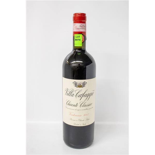 VILLA CAFAGGIO CHIANTI CLASSICO 2007 VENDEMMIA