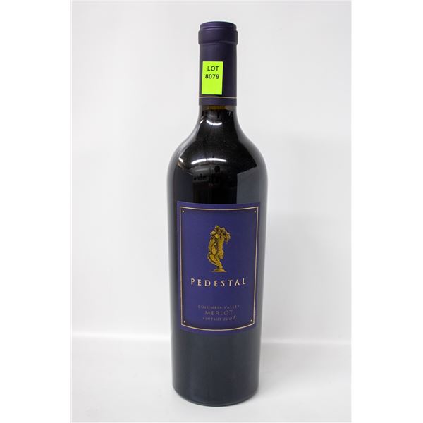 2008 PEDESTAL COLUMBIA VALLEY MERLOT 750ML 14.7%