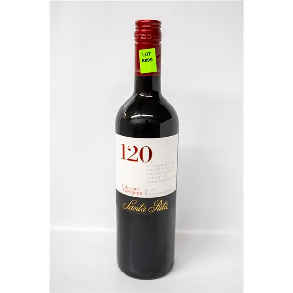 2009 SANTA RITA 120 CABERNET SAUVIGNON 750ML 13.5%