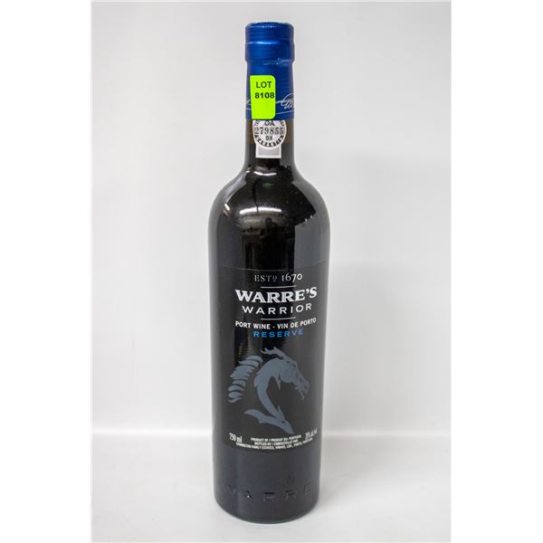 WARRE'S WARRIOR PORT WINE RESERVE 750ML 20%