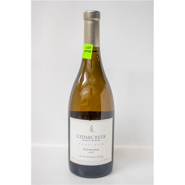 2008 CEDARCREEK ESTATE WINERY PLATINUM CHARDONNAY