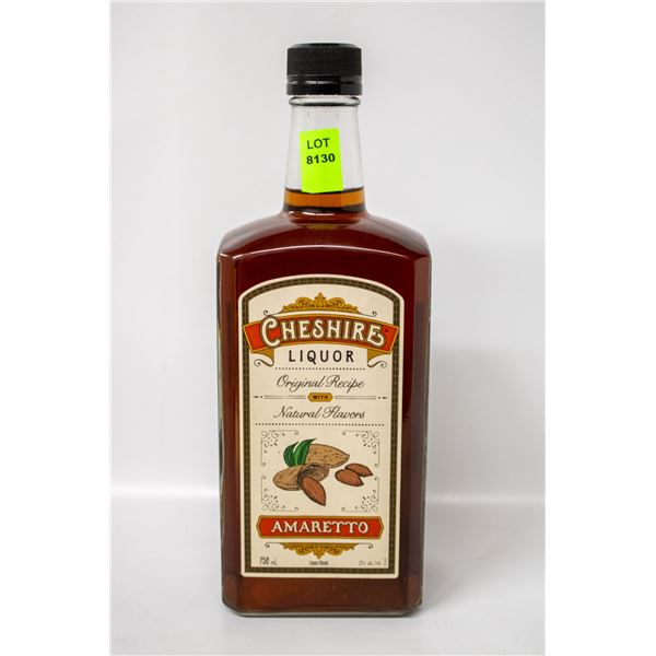 CHESHIRE LIQUOR AMARETTO 750ML 21%