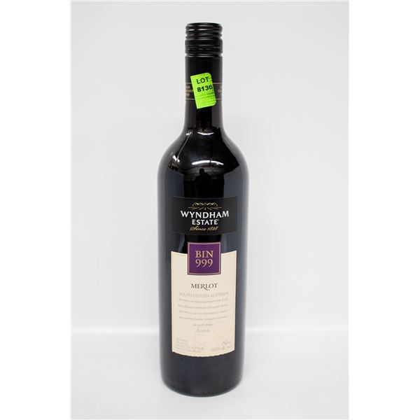 2008 WYNDHAM ESTATE BIN 999 750ML 14%