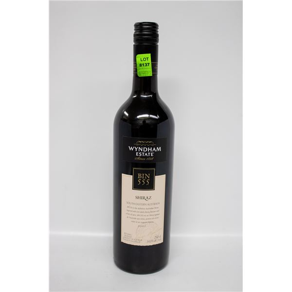 2007 WYNDHAM ESTATE BIN 555 750ML 14%