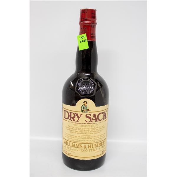 DRY SACK SHERRY WINE 750ML 19.5%