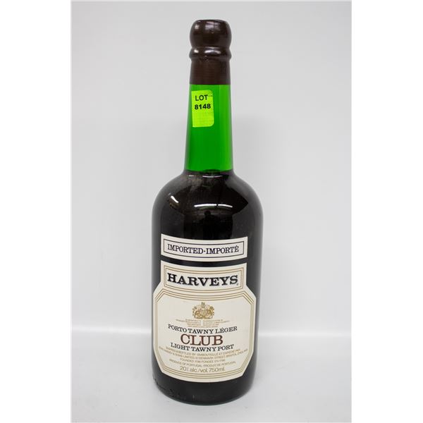 HARVEY'S LIGHT TAWNY PORT 750ML 20%