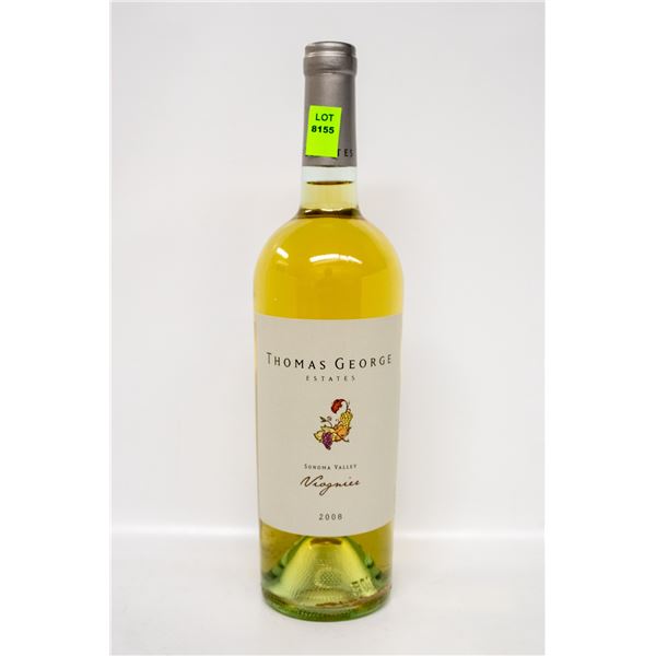 2008 THOMAS GEORGE ESTATE 750ML 14.3%