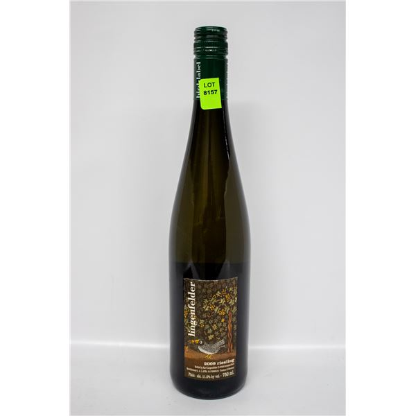 LINGENFELDER 2009 RIESLING 750ML 11%