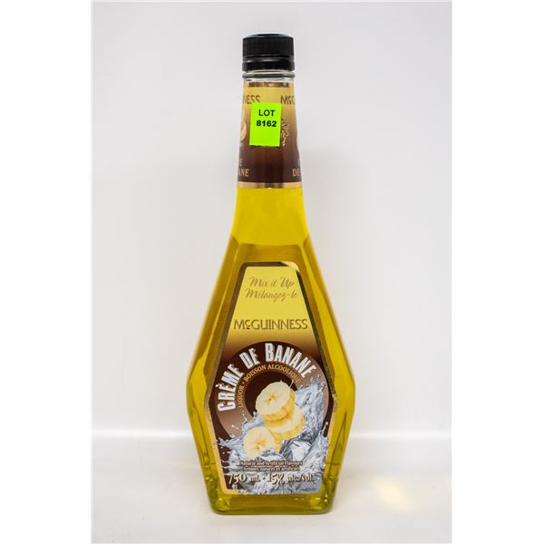 MCGUINESS CREME DE BANANE 750ML 15%
