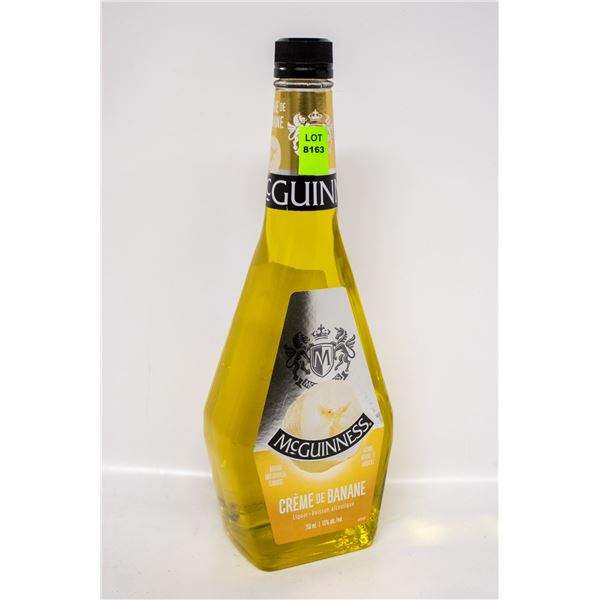 MCGUINESS CREME DE BANANE 750ML 15%
