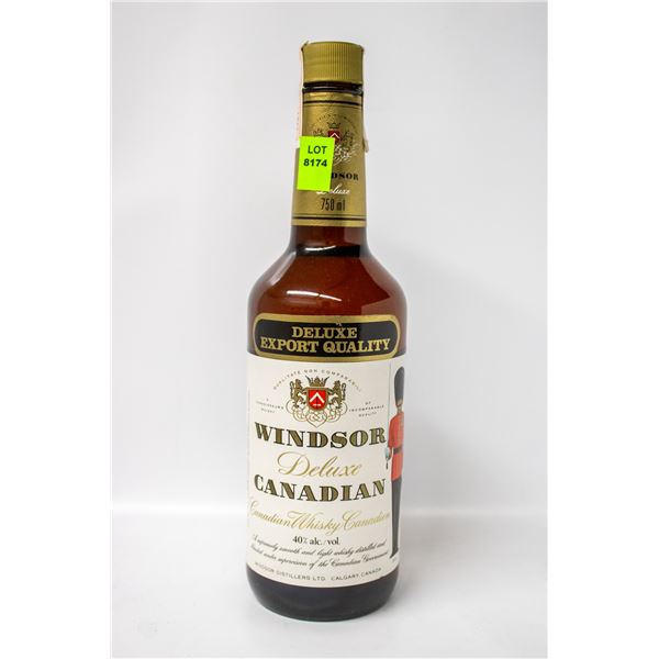 WINDSOR DELUXE CANADIAN WHISKY 750ML 40%