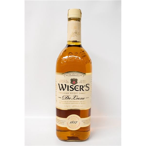 WISERS DE LUXE CANADIAN WHISKY 1.14L 40%