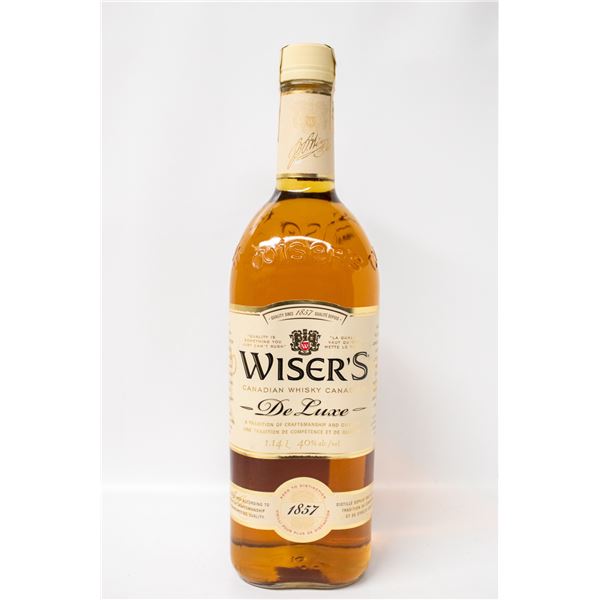 WISERS DE LUXE CANADIAN WHISKY 1.14L 40%