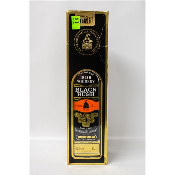BLACK BUSH SPECIAL OLD IRISH WHISKY 1L 43%