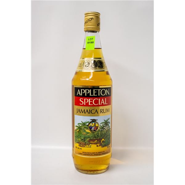 APPLETON SPECIAL JAMAICA RUM 750ML 43%