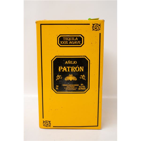 ANEJO PATRON TEQUILA 100% AGAVE 750ML 40%