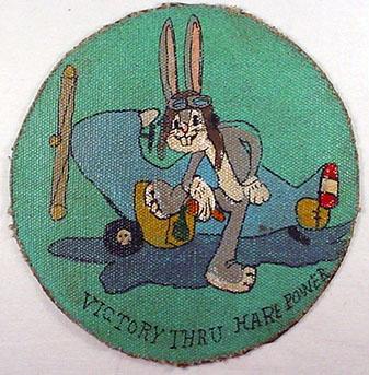 WW2 USAAF CANVAS BUGS BUNNY SQUADRON PATCH