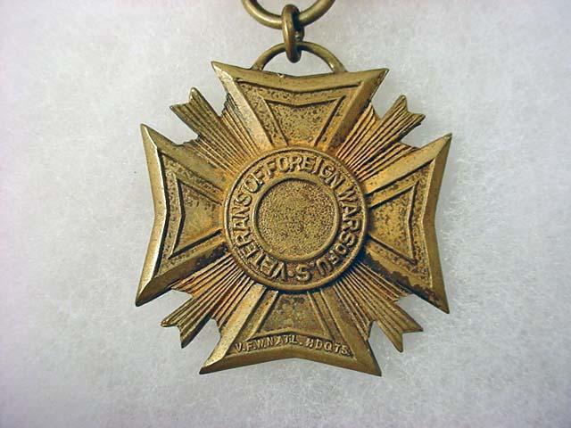 WW1 US VFW VETERAN'S MEDAL