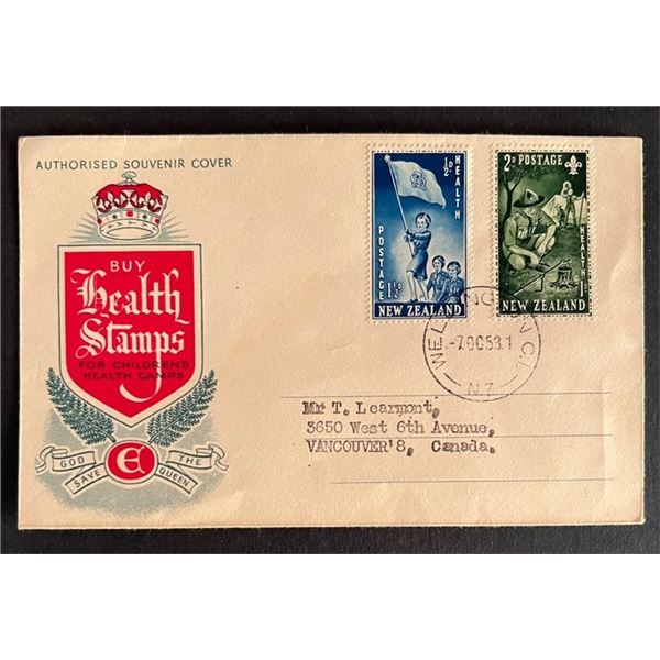Health Stamps First Day Cover