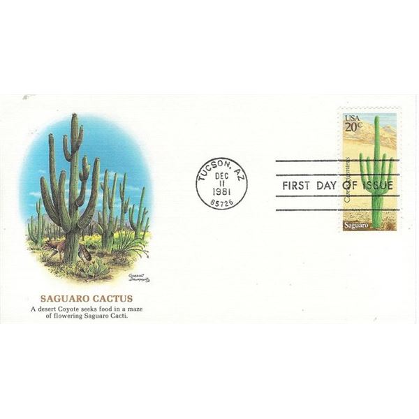 Saguaro Cactus FDC