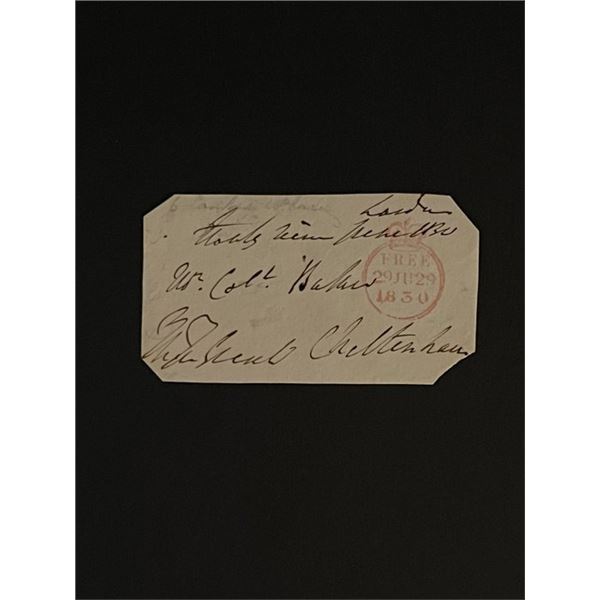 1830 Stamped Note