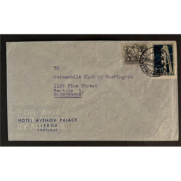 Hotel Avenida Palace First Day Cover
