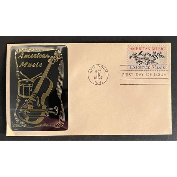 American Music First Day Cover