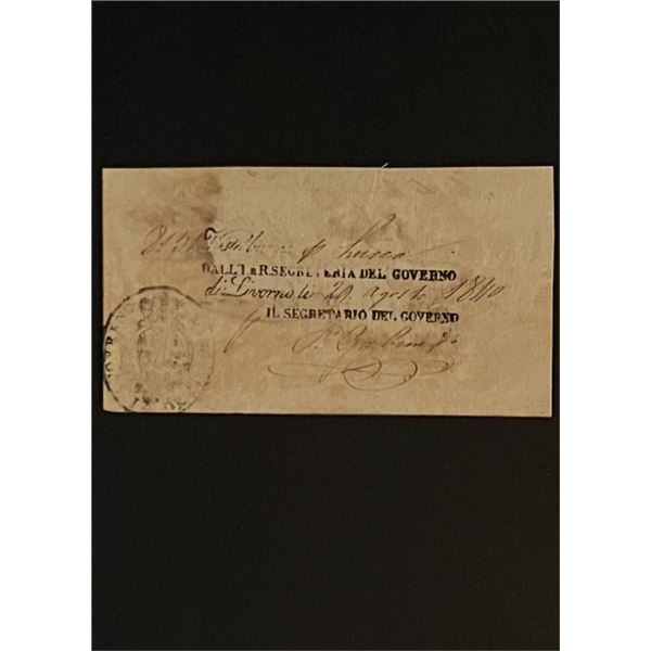 Vintage Stamped Note