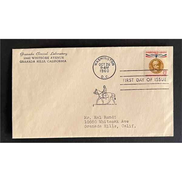 Grananda Clinical Laboratory First Day Cover
