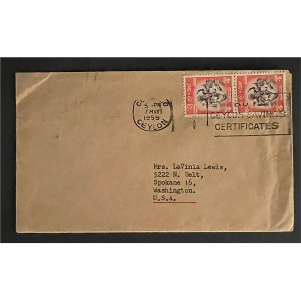 1959 First Day Cover