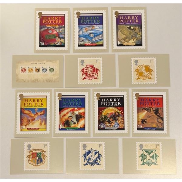 Set of 13 Harry Potter Postcards