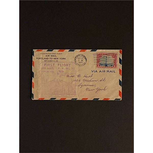 1929 Portland Oregon First Flight First Day Cover