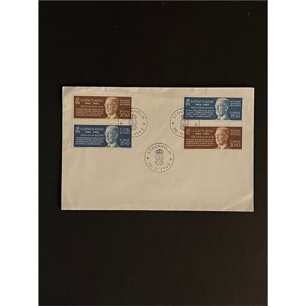 1962 Sweden First Day Cover