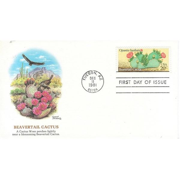 Beavertail Cactus FDC