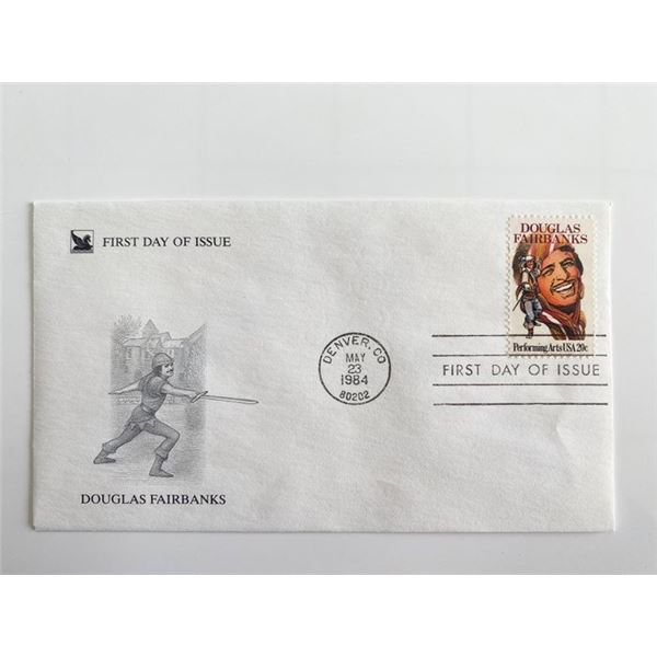 Douglas Fairbanks First Day Cover