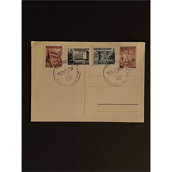 Vintage Slovakia First Day Cover