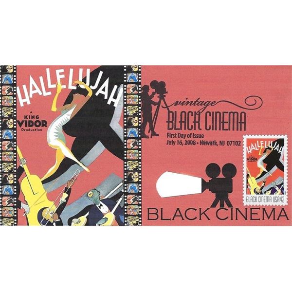 Hallelujah Vintage Black Cinema First Day Cover