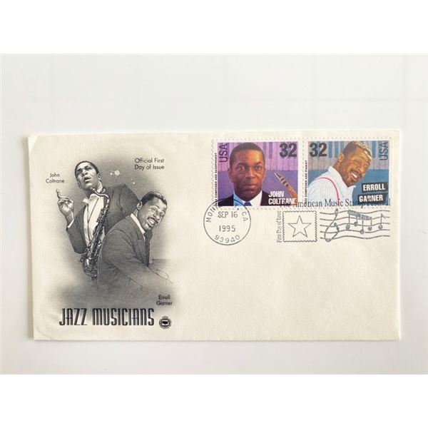 Jazz Musicians First Day Cover