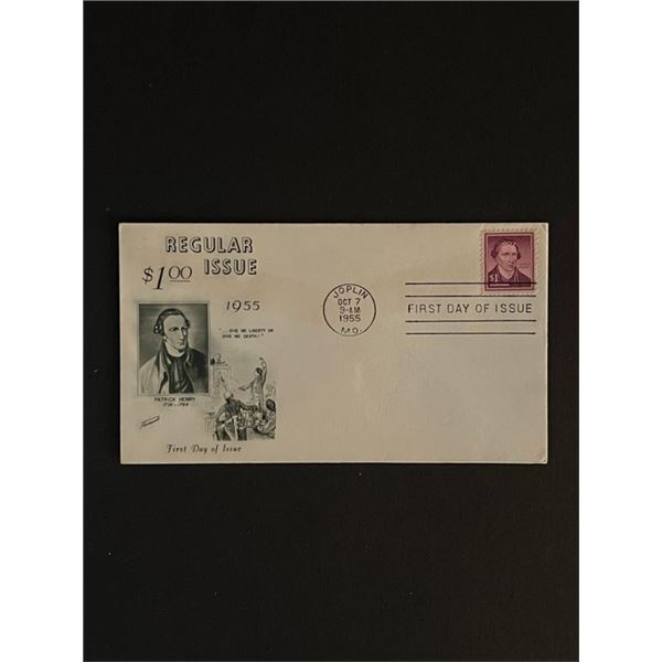 1955 Patrick Henry Missouri First Day Cover