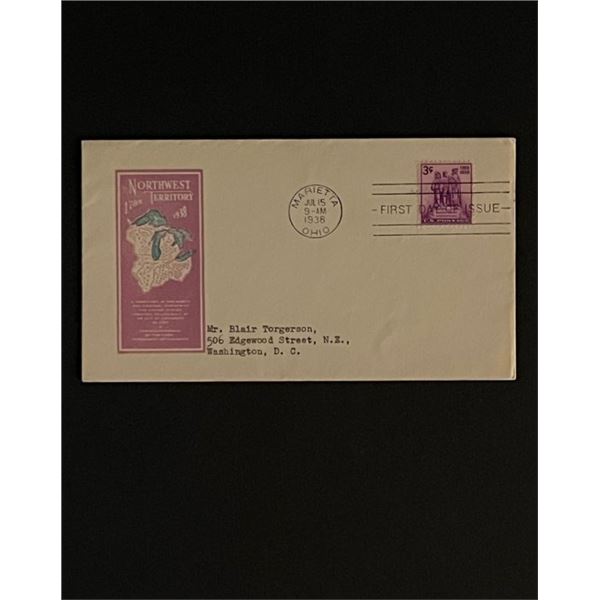 1932 Ohio First Day Cover