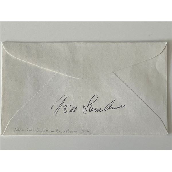 British actress Nora Swinburne signed cover