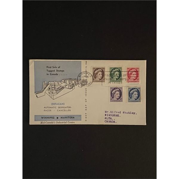 1962 Canada First Day Cover